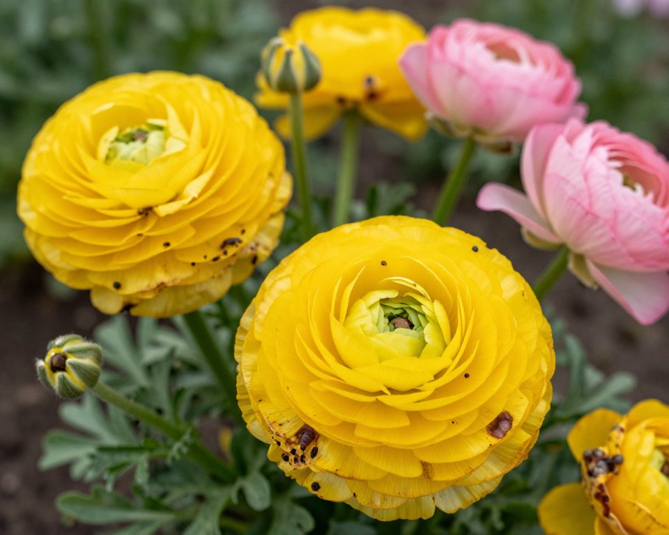 Ranunkeln Schädlinge und Krankheiten