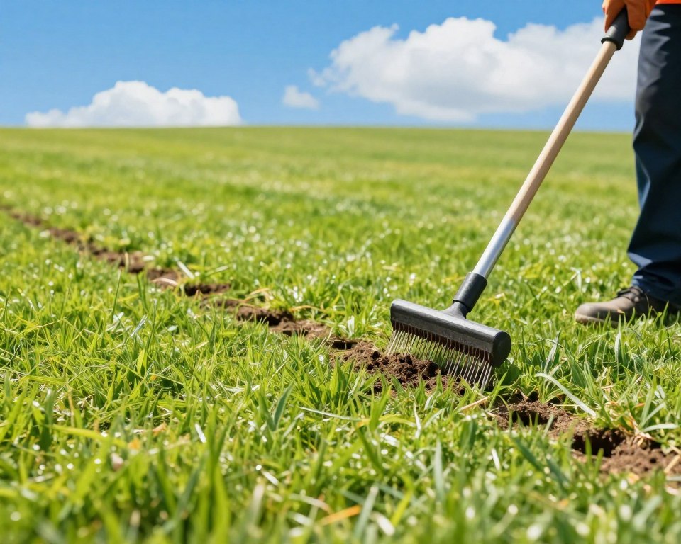 Rasen aerifizieren Zeitpunkt