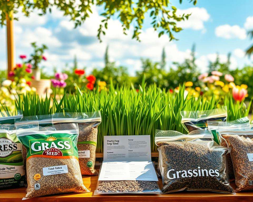 Rasenmischung Auswahl