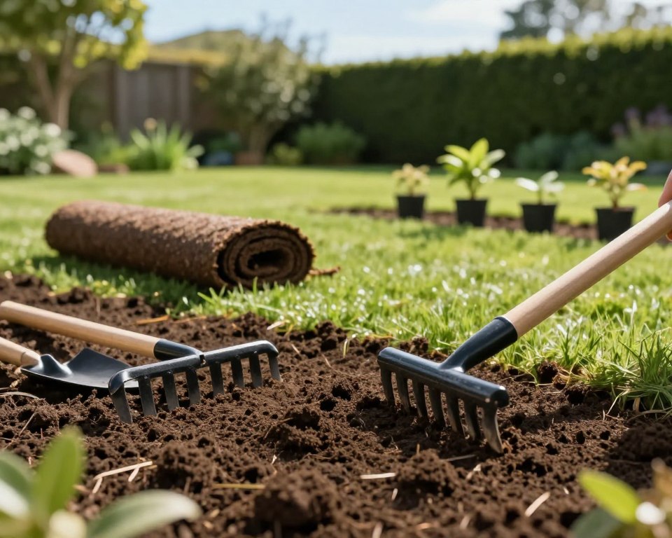 Rasenneuanlage Fehler vermeiden