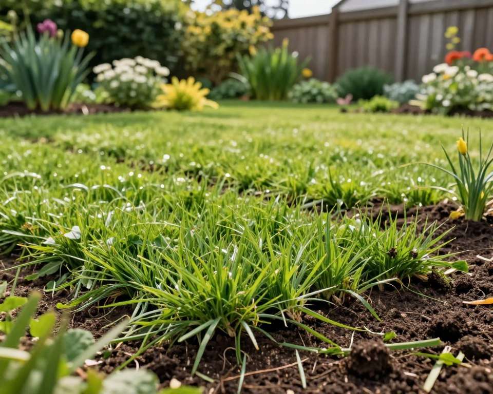 Rasenschnitt Zeitplanung im Garten