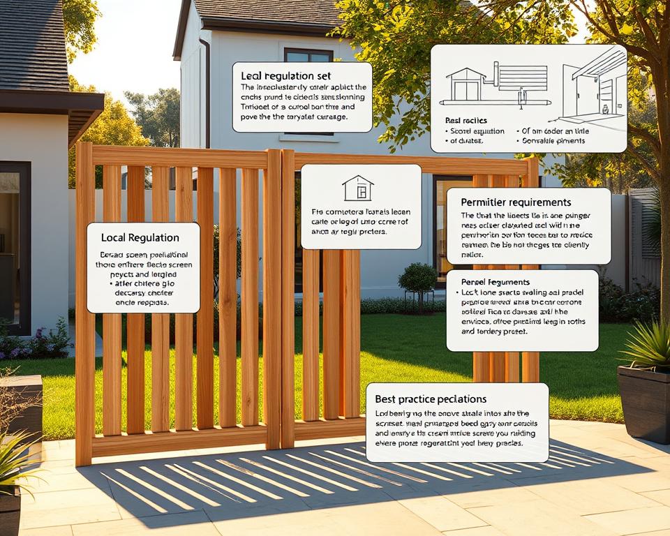 Rechtliche Aspekte Terrassensichtschutz