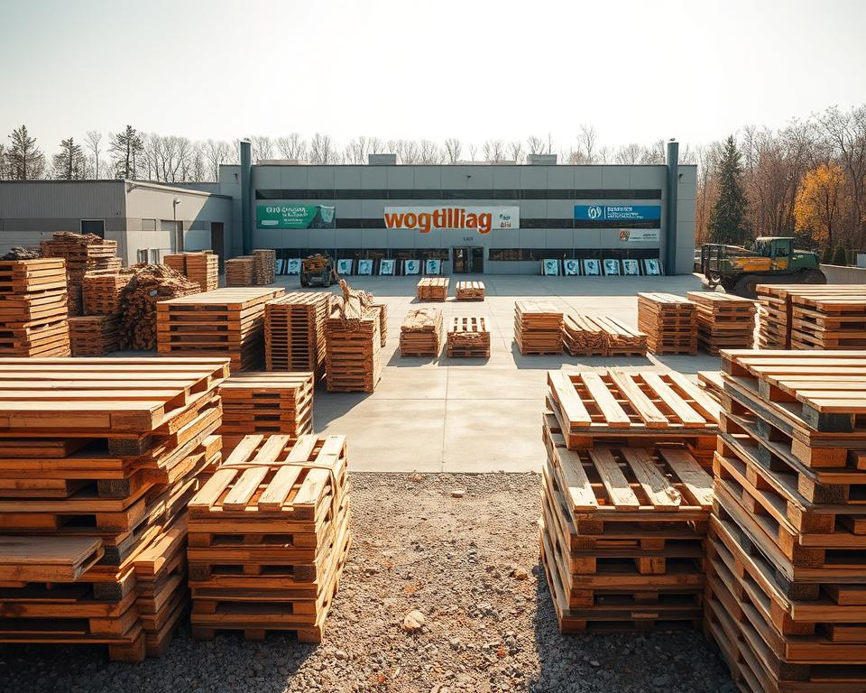 Recyclinghof Holzentsorgung