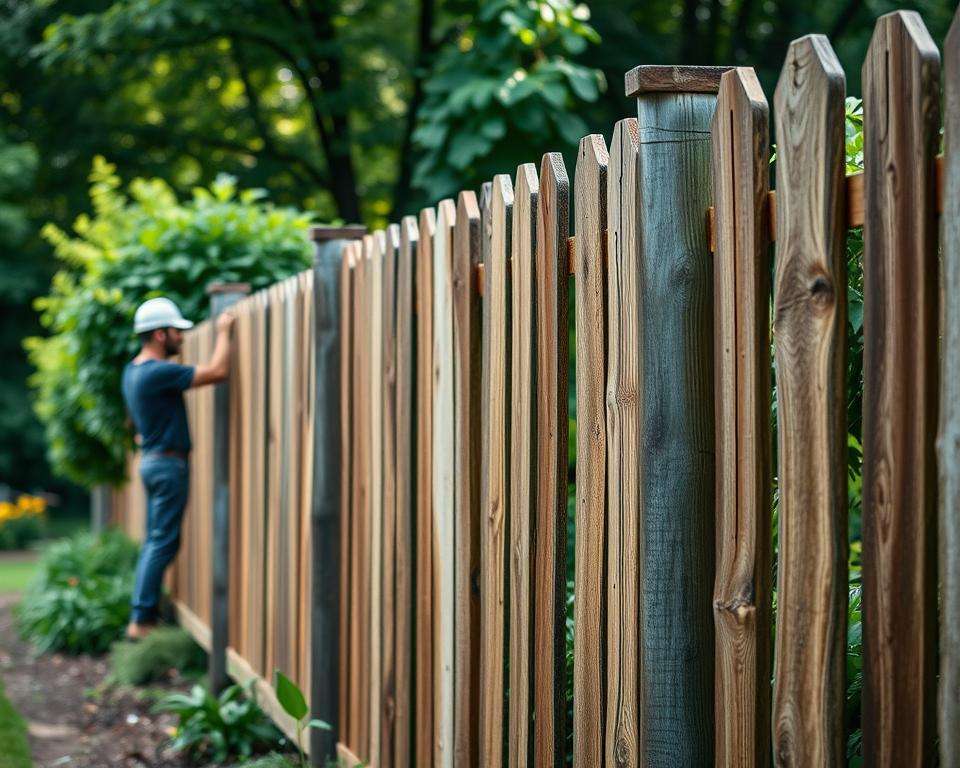 Regelmäßige Wartung eines Gartenzauns Regelmäßige Wartung eines Gartenzauns