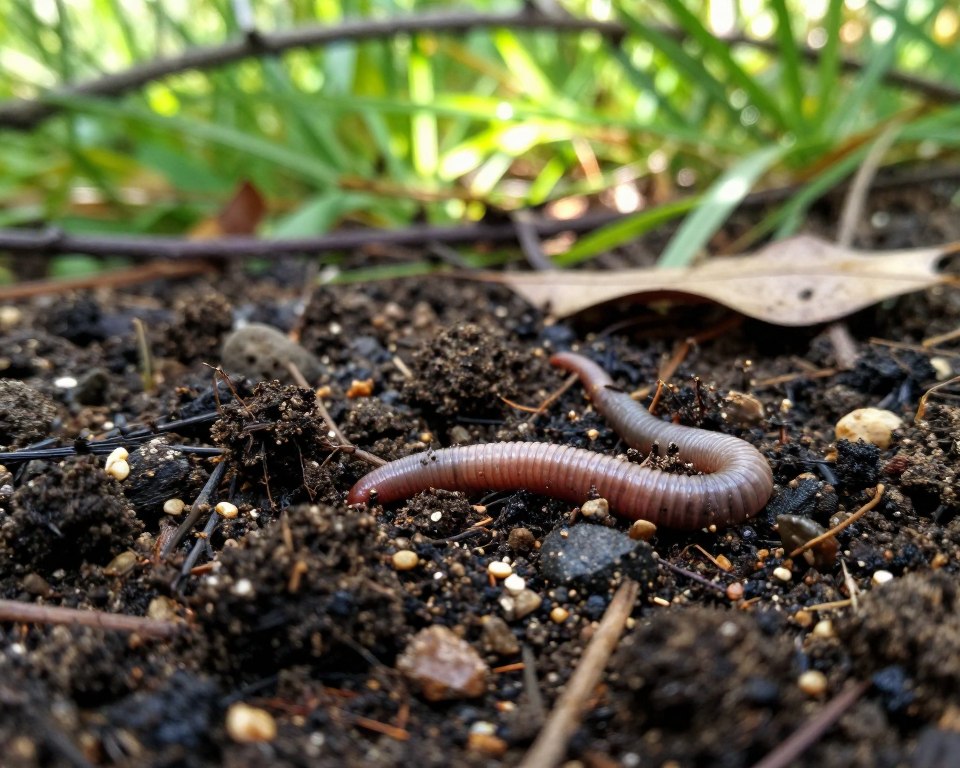 Regenwurm Verdauung Mineralien