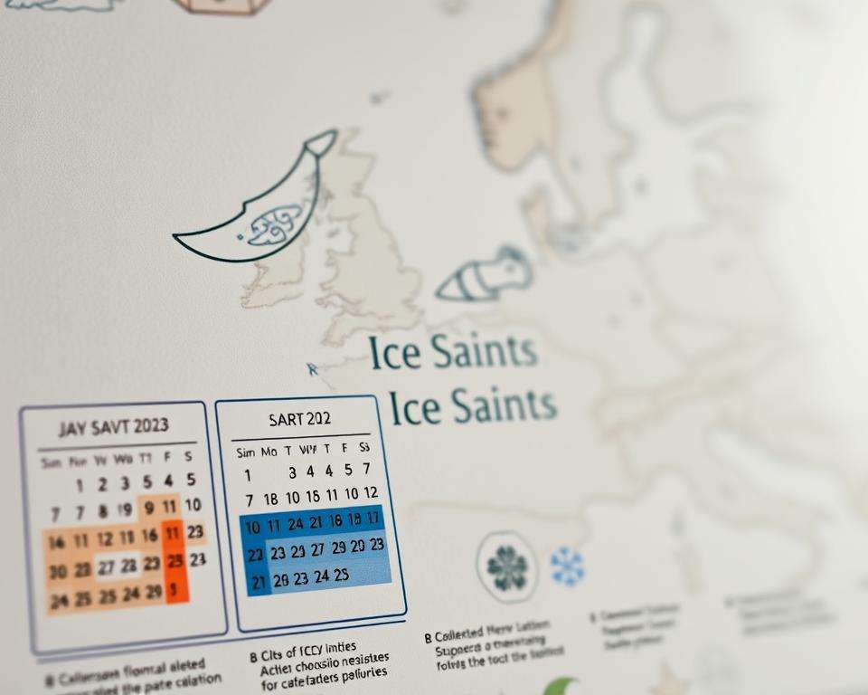 Regionale Unterschiede der Eisheiligen Daten Regionale Unterschiede der Eisheiligen Daten