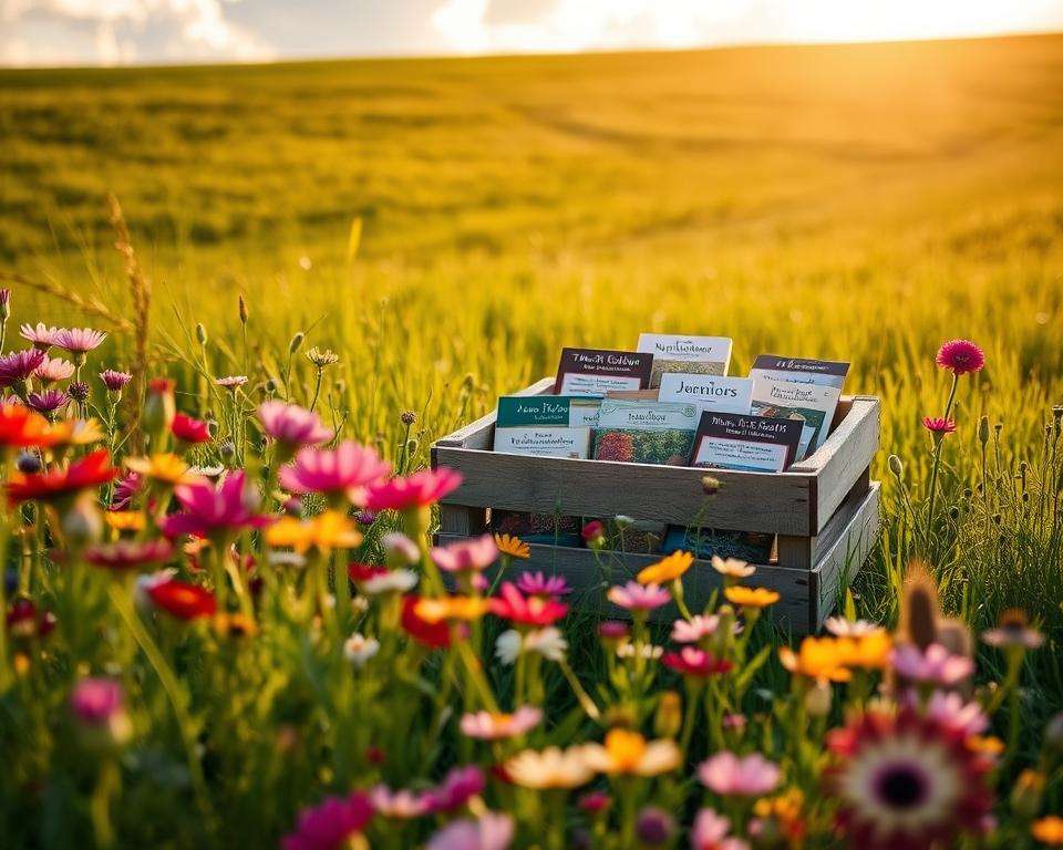 Regionales Saatgut für Wildblumenwiese