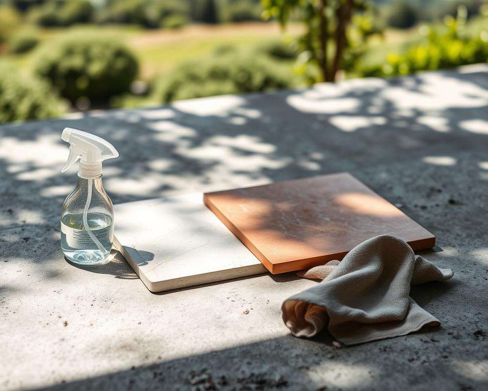 Reinigung und Imprägnierung