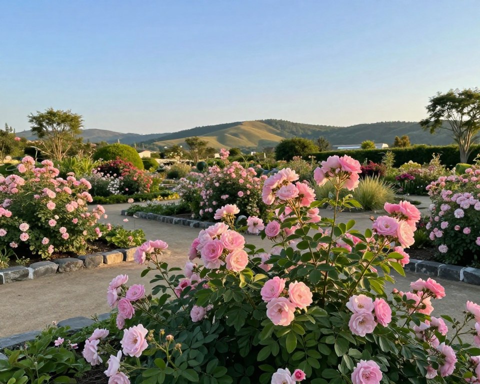 Rosa Stauden Gartendesign