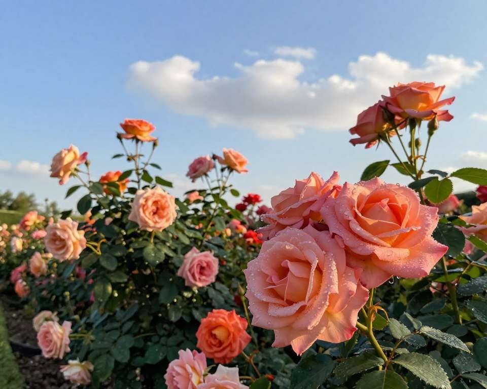 Rosenduft Tageszeit Wetterbedingungen