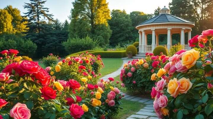 Rosengarten-Ideen für eine traumhafte Blütenpracht