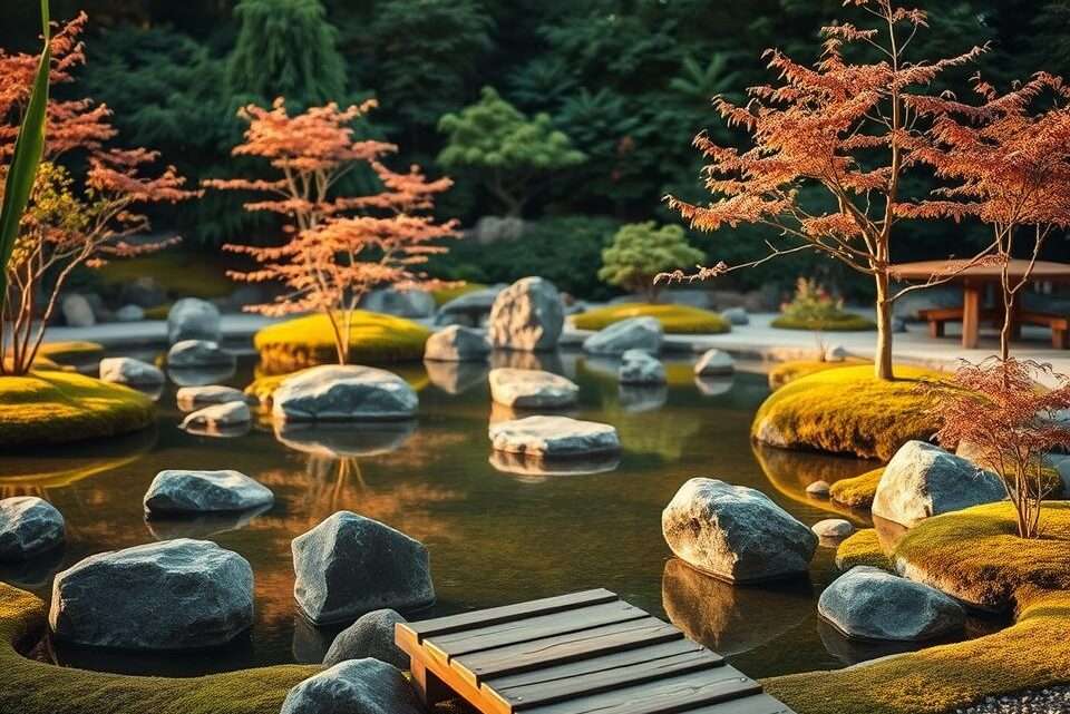 Ruhevolle Orte schaffen: Zen-Garten-Ideen für die Meditation zu Hause