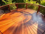 Runde Holzterrasse selber bauen – Schritt für Schritt