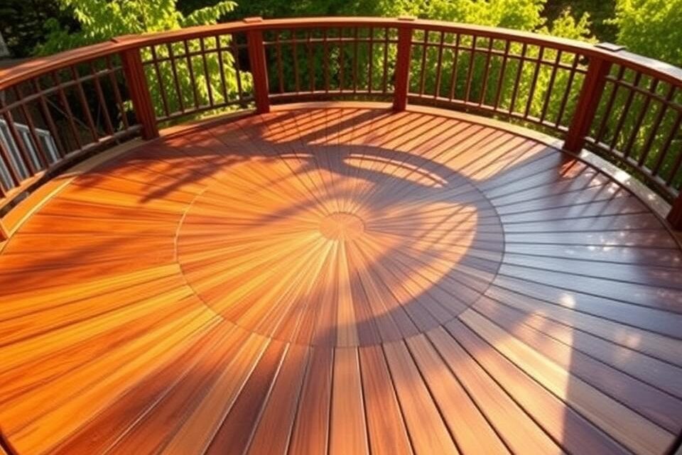 Runde Holzterrasse selber bauen – Schritt für Schritt Runde Holzterrasse selber bauen – Schritt für Schritt