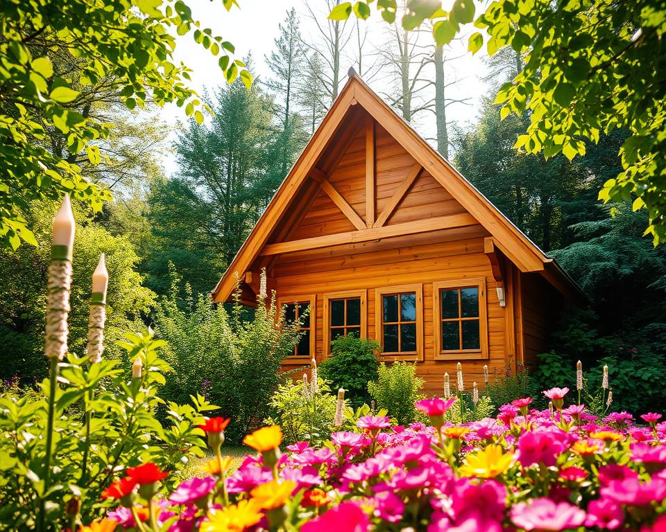 Satteldach Holzgartenhaus Vorteile