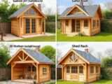 Satteldach oder Pultdach – welches Dach für das Holz-Gartenhaus ist das richtige für Sie? Ein Vergleich