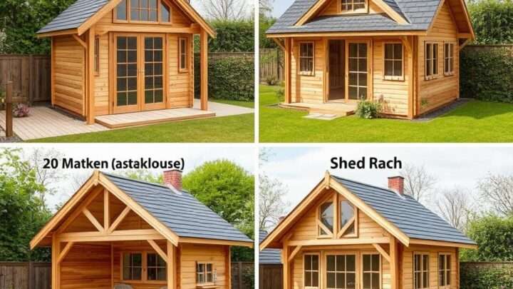 Satteldach oder Pultdach – welches Dach für das Holz-Gartenhaus ist das richtige für Sie? Ein Vergleich