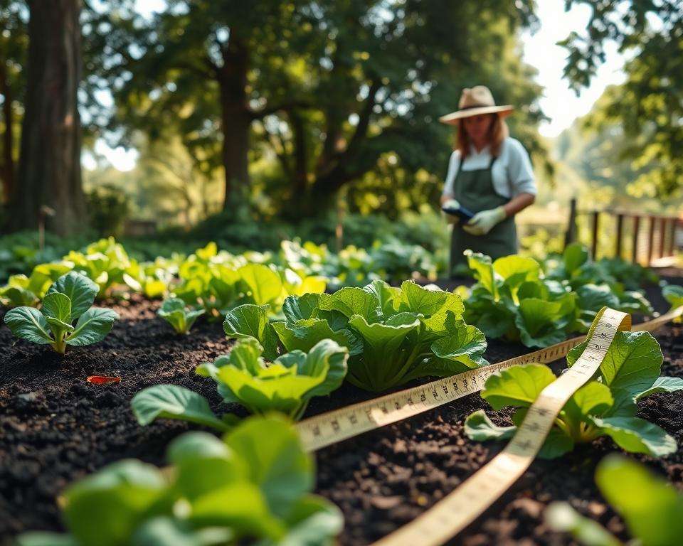 Schattenbeet Analyse im Garten