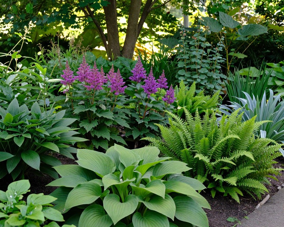 Schattenstauden für Lehmboden