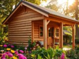 Holz-Gartenhaus Dacharten im Vergleich