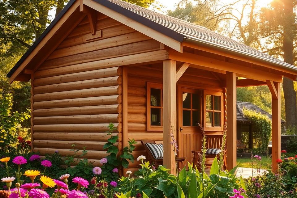 Holz-Gartenhaus Dacharten im Vergleich Holz-Gartenhaus Dacharten im Vergleich