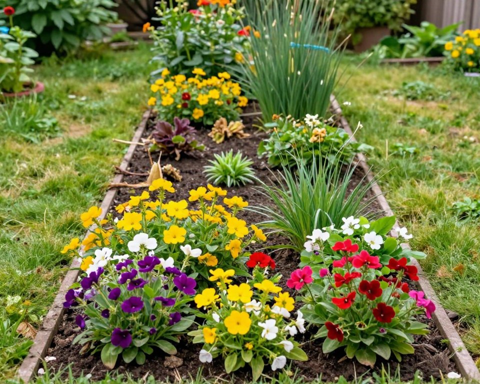 Schmale Beete Gestaltungsfehler