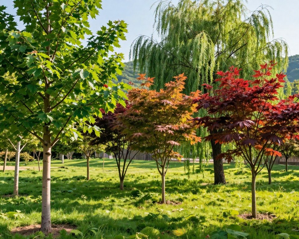 Schnellwachsende Baumarten Vergleich