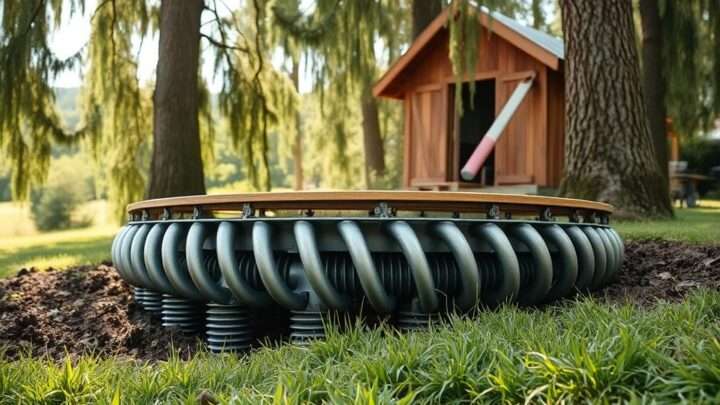 Schraubfundament Gartenhaus