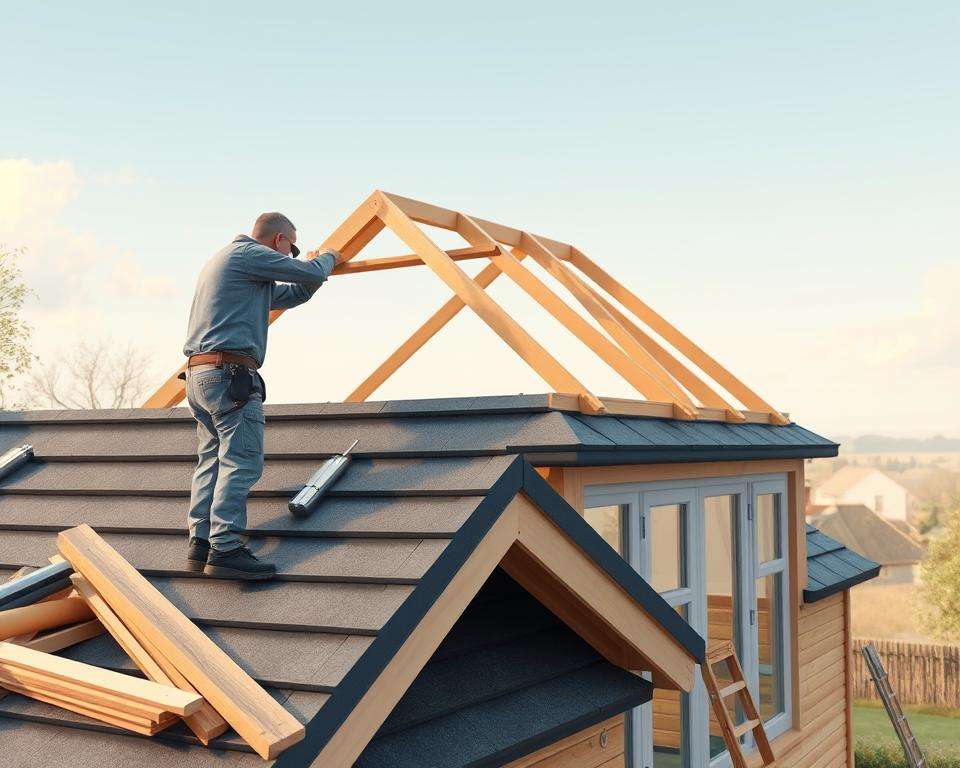 Schritt für Schritt Anleitung Gartenhaus Dach