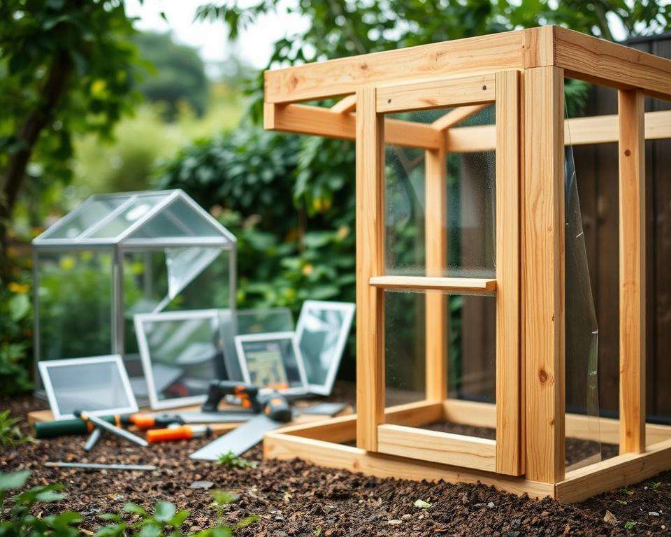 Schritt für Schritt Anleitung Gewächshaus bauen Schritt für Schritt Anleitung Gewächshaus bauen