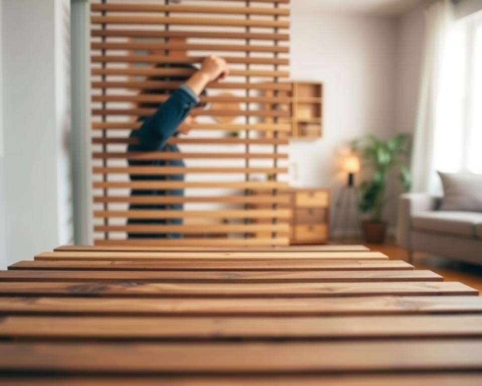 Schritt für Schritt Anleitung Lamellenwand Schritt für Schritt Anleitung Lamellenwand