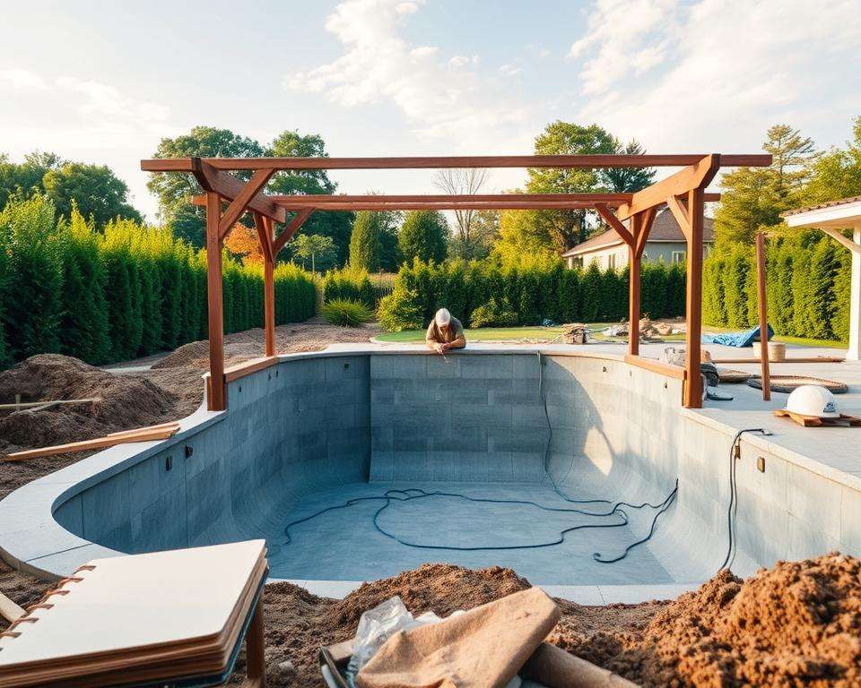 Schritt für Schritt Poolbau Anleitung
