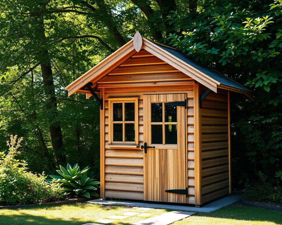 Schutz Gartenhaus vor Witterung Schutz Gartenhaus vor Witterung