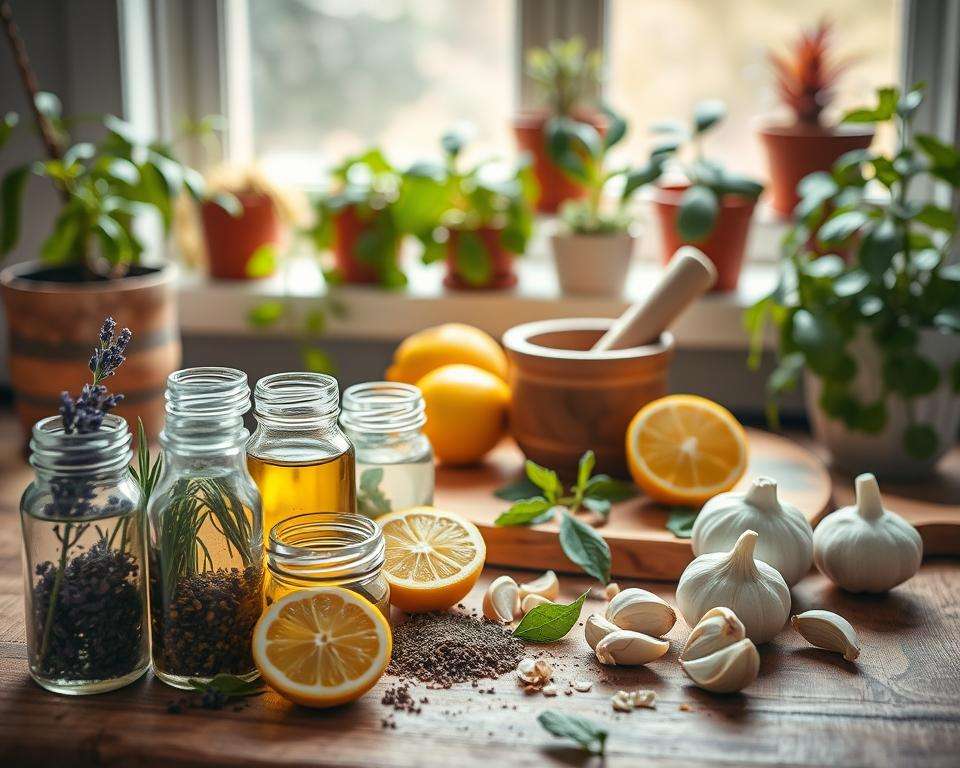 Schutz mit natürlichen Hausmitteln und ätherischen Ölen