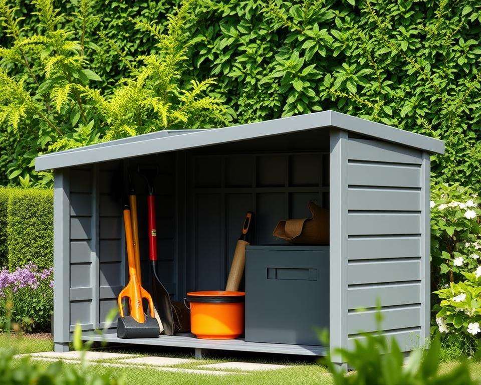 Schutz vor Regen und Feuchtigkeit Gartenaufbewahrung