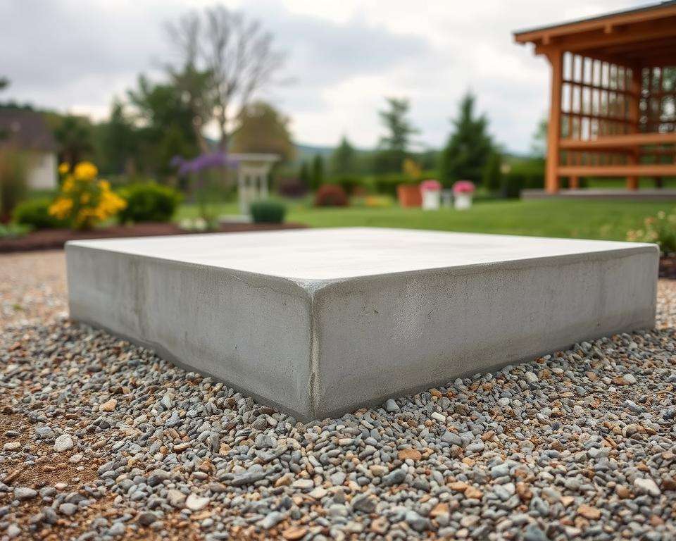 Schutz vor aufsteigender Nässe Fundament