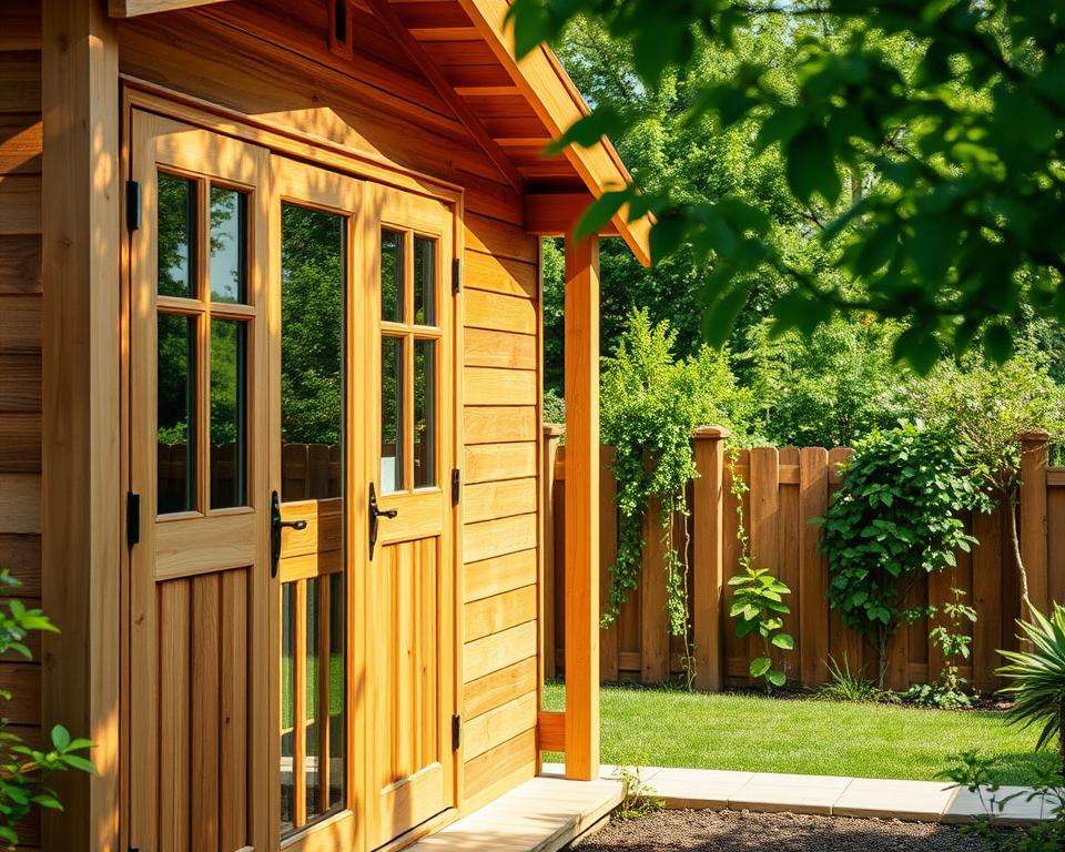 Schutzmaßnahmen Gartenhaus Witterungseinflüsse