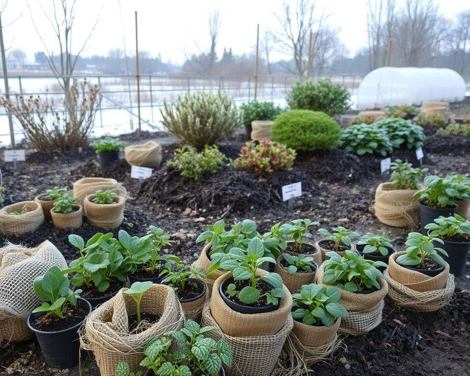 Schutzmaßnahmen für empfindliche Pflanzen