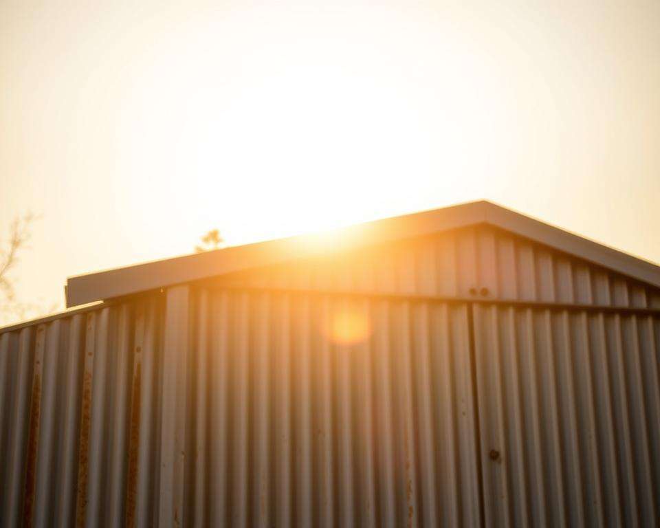 Schutzschicht für Metallschuppen