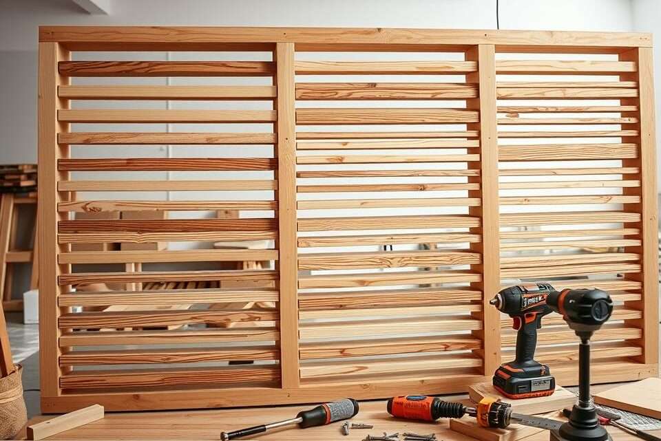 Anleitung: Selbst eine flexible Lamellenwand anfertigen