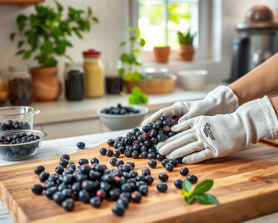 Sichere Verarbeitung Holunderfrüchte Sichere Verarbeitung Holunderfrüchte