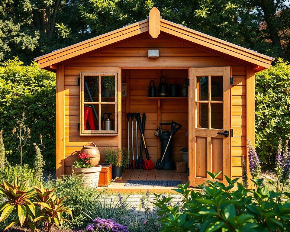 Sicherheit Gartenhaus