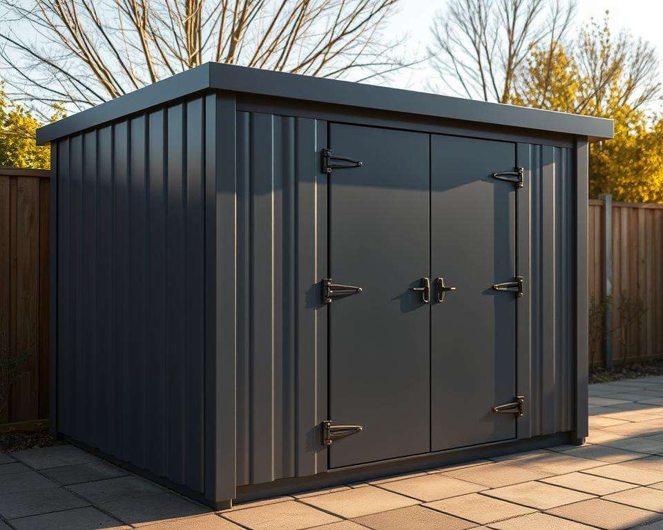 Sicherheit Metall Gerätehaus Einbruchschutz