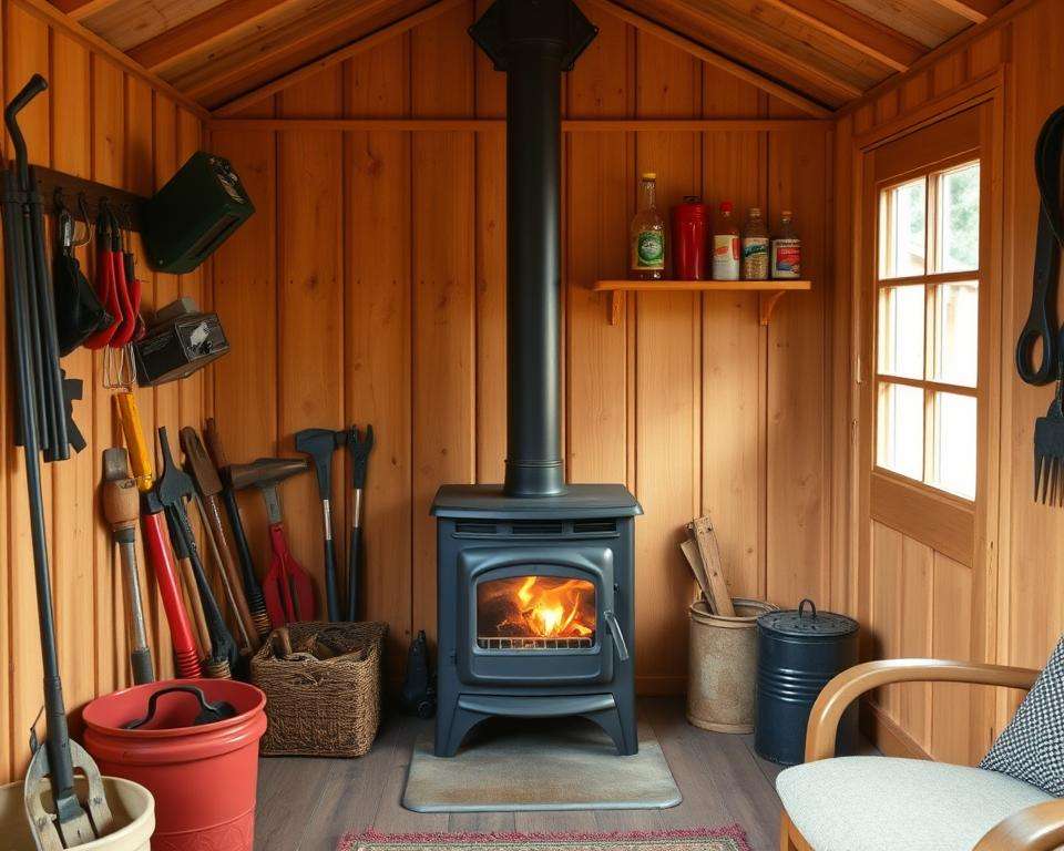 Sicherheitsanforderungen Gartenhaus Ofen