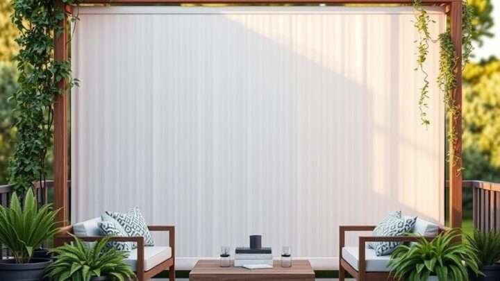 Sichtschutz Terrasse freistehend: Ratgeber für Ihre Privatsphäre