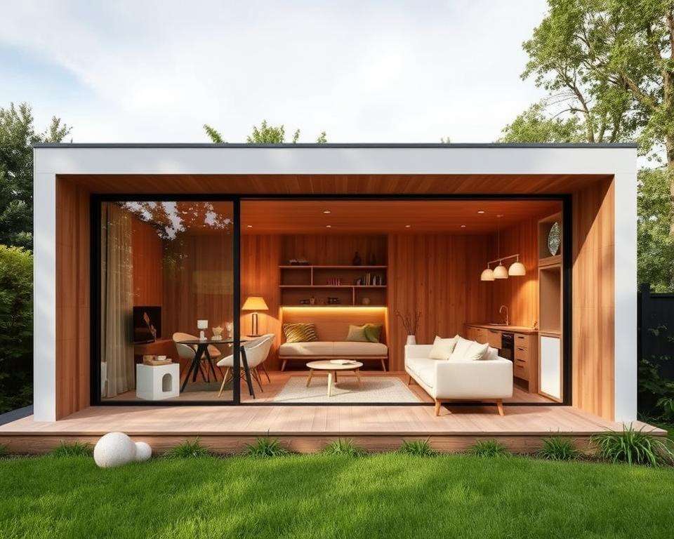 Smartes Einrichten Gartenhaus