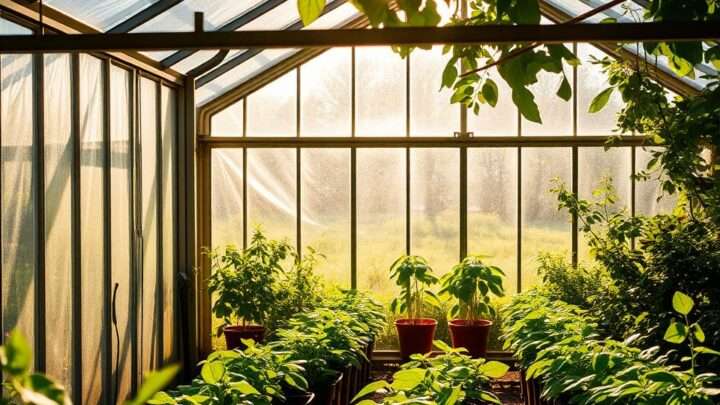 Sollte ein Gewächshaus in voller Sonne oder im Schatten stehen?