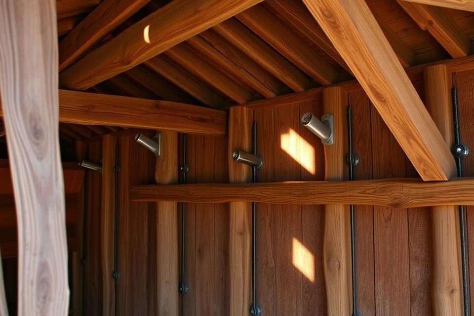 Sollte man bei einem Holzschuppen Nägel oder Schrauben verwenden?