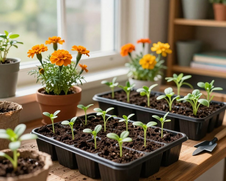 Sommerblumen vorziehen im Februar Sommerblumen vorziehen im Februar