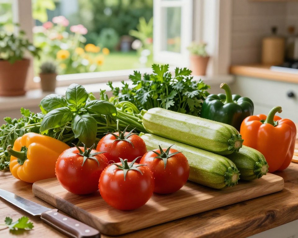 Sommergemüse Rezepte aus dem Garten